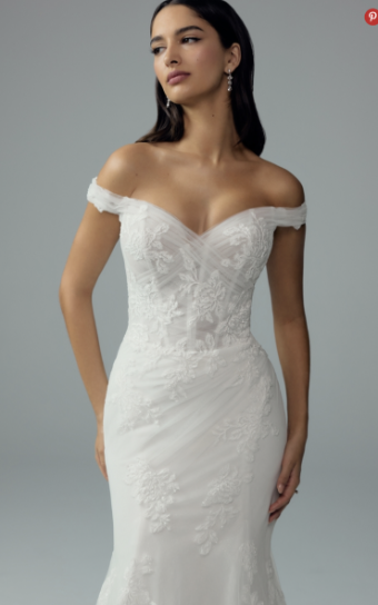 Sophia Tolli Style #Hibiscus #1 Ivory thumbnail