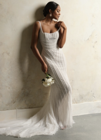 Sottero and Midgley Style #Danica - 24MS831A01 - Sottero & Midgley #0 default All Ivory (gown with Ivory Illusion) thumbnail