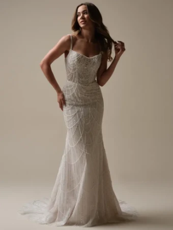 Sottero and Midgley Style #Constance -  25SS348A01 - Sottero & Midgley #0 default Ivory/Silver Accent/Soft Nude thumbnail
