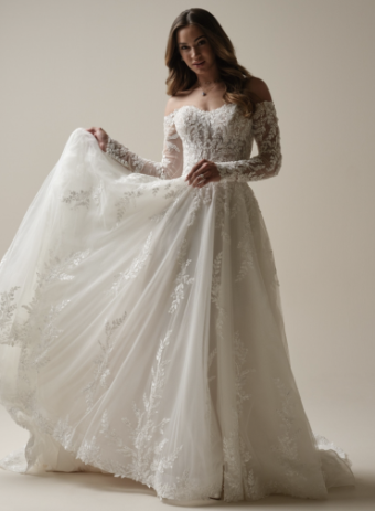 Maggie Sottero Style #Rita #0 default Ivory/Silver Accent/Soft Pearl thumbnail