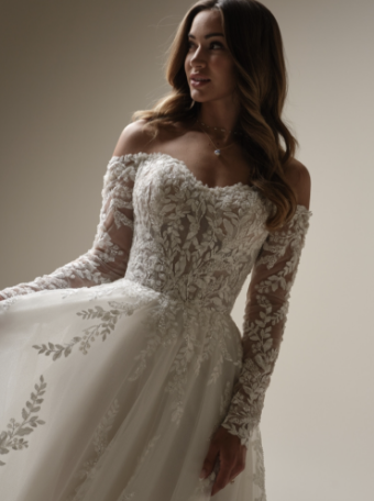 Maggie Sottero Style #Rita #1 Ivory/Silver Accent/Soft Pearl thumbnail