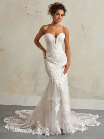 Maggie Sottero Style #Bridget - 24MS731A02 - Maggie Sottero *SPECIAL DESIGN* #0 default All Ivory (gown with Ivory Illusion) thumbnail