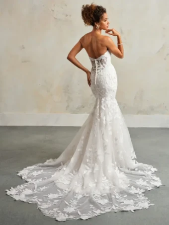 Maggie Sottero Style #Bridget - 24MS731A02 - Maggie Sottero *SPECIAL DESIGN* #1 All Ivory (gown with Ivory Illusion) thumbnail