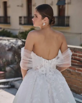 L'Amour by Calla Blanche Style #Annelia #3 default Ivory/Ivory thumbnail