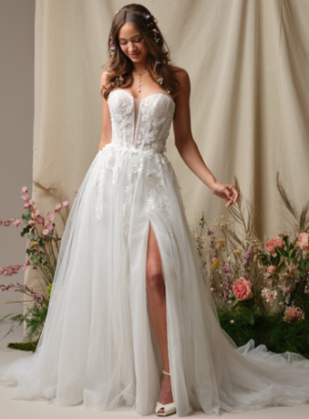 Rebecca Ingram Style #Nora #0 default Ivory/Silver Accent/Misty Mauve thumbnail