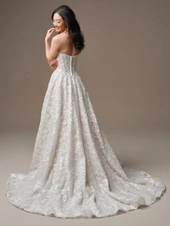 Maggie Sottero Style #Memphis -  26MS450A01 - Maggie Sottero #1 All Ivory (gown with Ivory Illusion) thumbnail