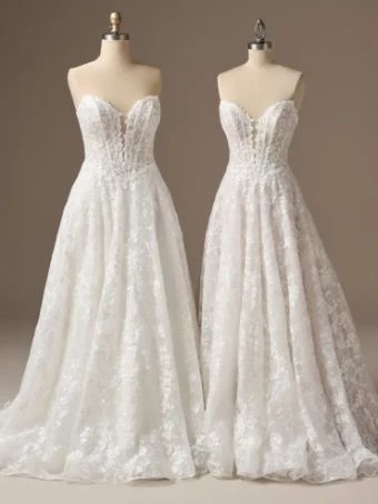 Maggie Sottero Style #Memphis -  26MS450A01 - Maggie Sottero #4 default All Ivory (gown with Ivory Illusion) thumbnail