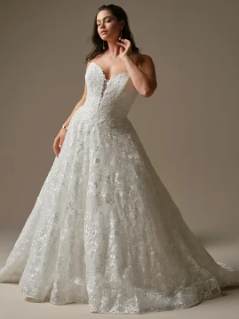Maggie Sottero Style #Memphis -  26MS450A01 - Maggie Sottero #2 All Ivory (gown with Ivory Illusion) thumbnail