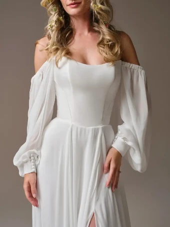 Rebecca Ingram Style #Georgina #2 default All Ivory (pictured) thumbnail