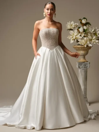 Sottero and Midgley Style #Dmara - 26SS401A01 - Sottero & Midgley #0 default All Ivory thumbnail