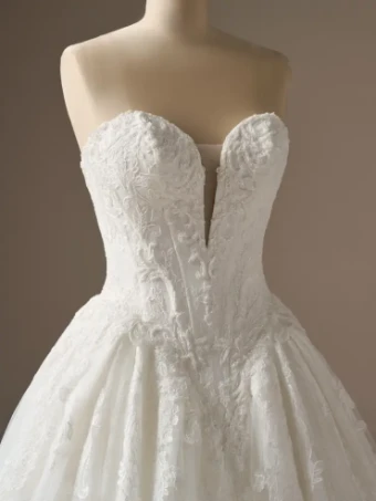 Sottero and Midgley Style #Zulani - 26SS471B01 - Sottero & Midgley *SPECIAL DESIGN* #1 All Ivory (gown with Ivory Illusion) thumbnail