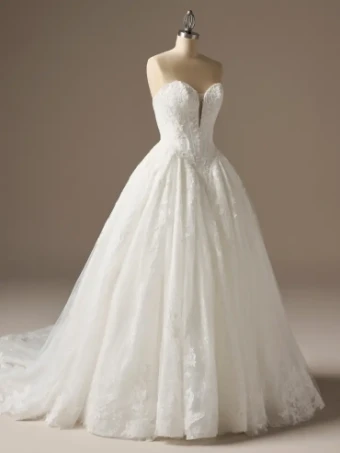 Sottero and Midgley Style #Zulani - 26SS471B01 - Sottero & Midgley *SPECIAL DESIGN* #0 default All Ivory (gown with Ivory Illusion) thumbnail