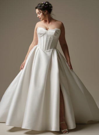 Rebecca Ingram Style #Zorina #0 default All Ivory (pictured) thumbnail