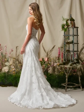 Rebecca Ingram Style #KENDALL #3 All Ivory (pictured) thumbnail
