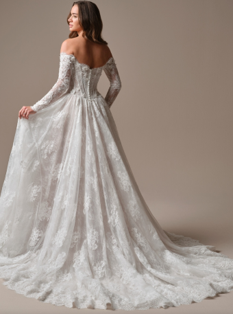 Maggie Sottero Style #Kitaro #1 default Ivory over Blush (gown with Ivory Illusion) thumbnail