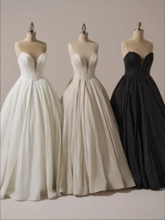 Maggie Sottero Style #Derrick Royale -  23MS723A04 - Maggie Sottero *Special Design* #2 default All Ivory (gown with Ivory Illusion) thumbnail