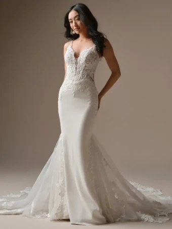 Maggie Sottero Style #Noelle - 26MS380A01 - Maggie Sottero #0 default All Ivory (gown with Ivory Illusion) thumbnail