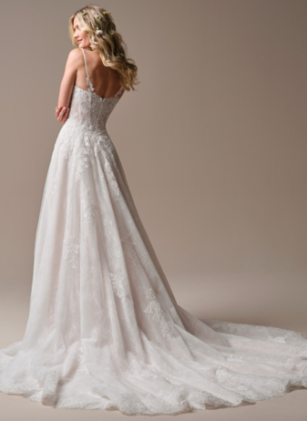 Maggie Sottero Style #Esmeralda - 26RK478B01 ** SPECIAL DESIGN** - Maggie Sottero #1 default Ivory over Blush (gown with Ivory Illusion) thumbnail