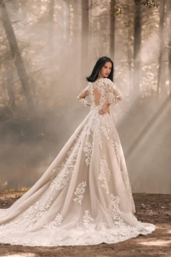 Disney Fairytale Weddings Platinum Collection Style #Pocahontas - DP355 - Allure Disney #3 Mocha/Champagne/Ivory/Nude thumbnail