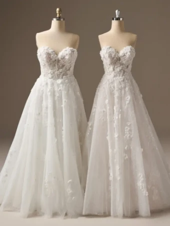 Sottero and Midgley Style #Kalinda - 26SZ459A02 - Sottero & Midgley *Special Design* #3 All Ivory (gown with Ivory Illusion) thumbnail