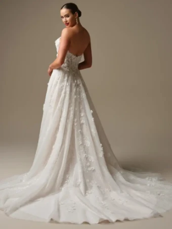 Sottero and Midgley Style #KALINDA #1 default Ivory over Soft Blush (gown with Ivory illusion) thumbnail