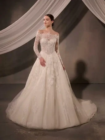 Christina Wu Brides Style #18486 #0 default Ivory/Almond/Nude thumbnail