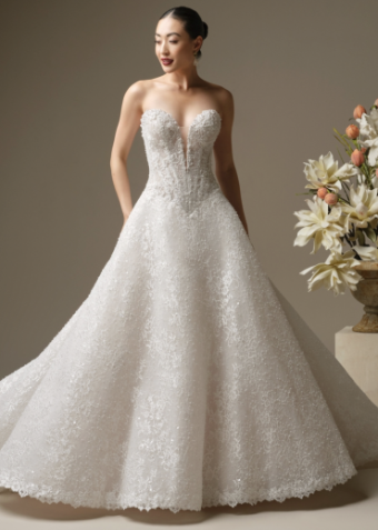 Sottero and Midgley Style #Angelica #0 default Ivory over Soft Blush thumbnail