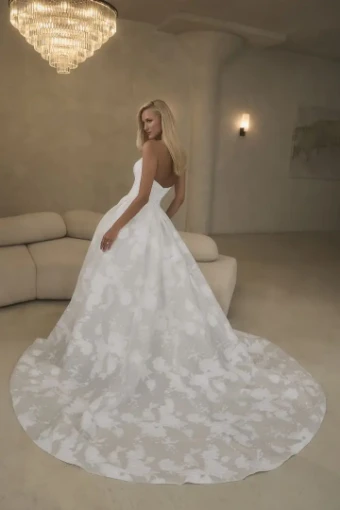 Casablanca Bridal Style #Guinevere #1 default Ivory thumbnail