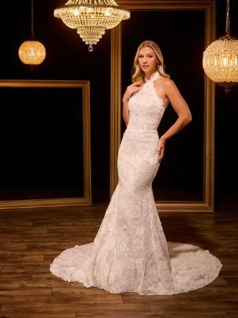 Christina Wu Brides Style #15947 #0 default Ivory/French Lilac/Nude thumbnail