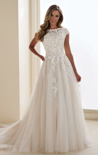 Modest By Mon Cheri Style #MOD301 - Modest by Mon Cheri #0 default Ivory thumbnail