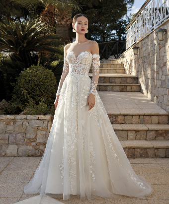 Demetrios Style #200164 #0 default Ivory/Sheer thumbnail