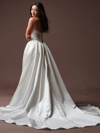 Rebecca Ingram Style #LAURETTE #2 default All Ivory (gown with Ivory Illusion) thumbnail