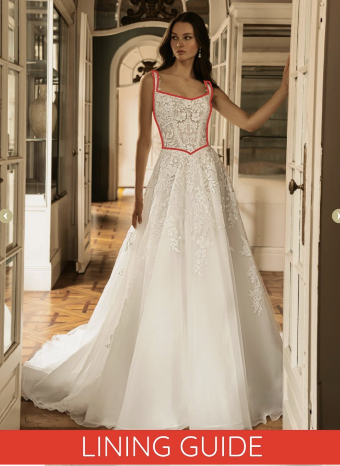 Elysee by Enzoani Style #Helen #3 Ivory thumbnail