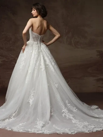 Maggie Sottero Style #Lyra - F6MS204A01 - Maggie Sottero #1 default All Ivory (gown with Ivory Illusion) thumbnail
