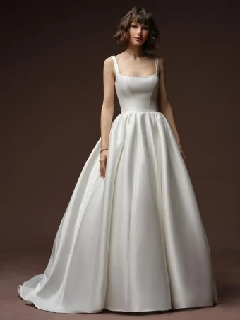 Maggie Sottero Style #Zurielle -  F6MZ211A01 - Maggie Sottero #0 default All Ivory (pictured) thumbnail