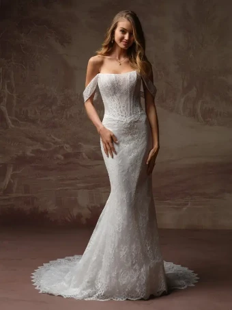 Rebecca Ingram Style #SAMIRA #0 default All Ivory (gown with Ivory Illusion) thumbnail