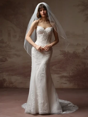 Rebecca Ingram Style #Brandy #0 default All Ivory (pictured) thumbnail