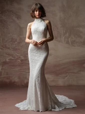Maggie Sottero Style #ANYA - F6MK095A01 - Maggie Sottero #0 default All Ivory (gown with Ivory Illusion) thumbnail