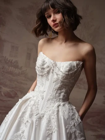 Sottero and Midgley Style #Petra - F6SS108A01 - Sottero and Midgley #2 All Ivory thumbnail
