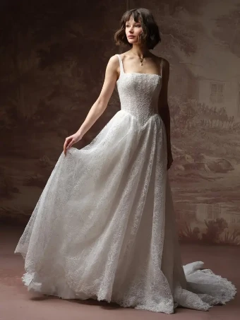 Maggie Sottero Style #AUTUMN - F6MK140A01 - Maggie Sottero #0 default Ivory (gown with Ivory Illusion) thumbnail