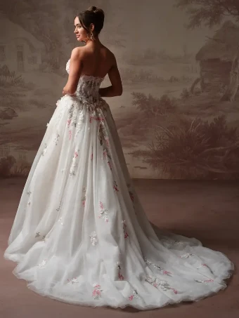 Maggie Sottero Style #Benton - F6MK124A01 - Maggie Sottero #2 Multi over Blush (gown with Natural Illusion) thumbnail