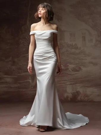 Rebecca Ingram Style #Clementine #2 Diamond White thumbnail
