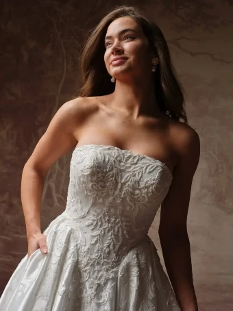 Maggie Sottero Style #Dahlia #0 default Diamond White thumbnail