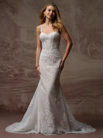 Rebecca Ingram Style #ESMERALDA LANE #0 default All Ivory (gown with Ivory Illusion) thumbnail