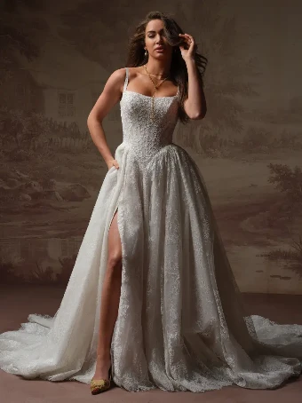 Sottero and Midgley Style #Ivandra - F6SK139A01 - Sottero and Midgley #0 default Ivory over Soft Blush thumbnail