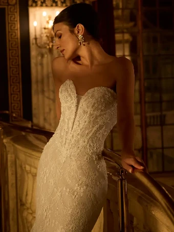 Maggie Sottero Style #BELLEVUE ROYALE #2 default All Ivory (gown with Ivory Illusion) thumbnail