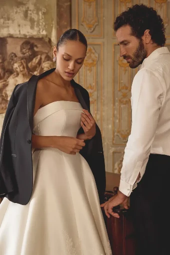 Justin Alexander Style #Kaydence #1 Ivory thumbnail
