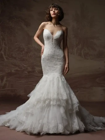 Sottero and Midgley Style #SAUVIGNON #0 default All Ivory (gown with Ivory Illusion) thumbnail