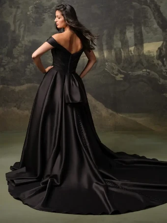 Sottero and Midgley Style #Recine Lane - S7SS376A01 - Sottero & Midgley #4 All Black thumbnail