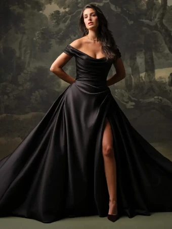 Sottero and Midgley Style #RECINE LANE #0 default All Black thumbnail
